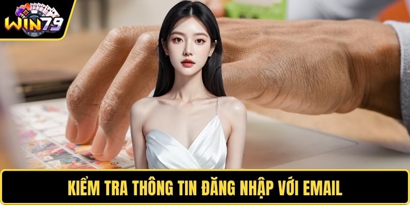 Kiểm tra thông tin đăng nhập với email
